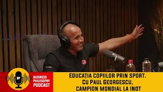 Educația copiilor prin sport  Cu Paul Georgescu, campion mondial la inot