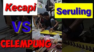 KECAPI VS CELEMPUNG BIKIN MERINDING ALAT MUSIK BAMBO