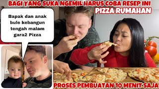 CARA BUAT PIZZA RUMAHAN 10 MENIT SAJA