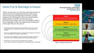 Healthwatch Oxfordshire webinar - health care closer to home