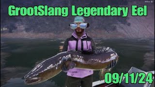 GrootSlang legendary Eel - Call of the wild : The Angler weekly legendary rotation 09/11/24