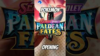 POKÉMON PALDEAN FATES OPENING