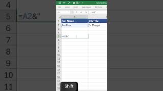 Excel trick shorts in Hindi by SabOnlineHai Shorts 20 #excel  #exceltricks  #trickshots