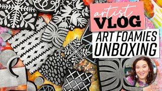 Art Foamies Unboxing - New Designs: Art Vlog 26