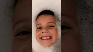 HAIR WASH | BATH TIME | BUBBLE ART #shorts #bubble #hairstyle #bubbles #beard #hair #wash