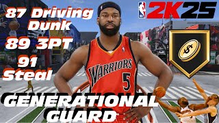 BEST BUILD NBA 2K25: NEW GENERATIONAL GUARD can DO IT ALL on NBA 2K25! BEST POINT GUARD BUILD 2K25!