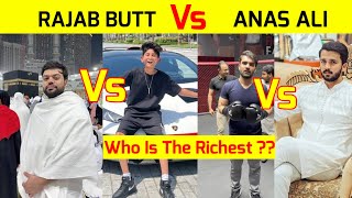 Rajab Butt Vs Anas Ali Ducky Bhai Vs Vampire Yt Who Is The Richest??🤑|fact with Umar|