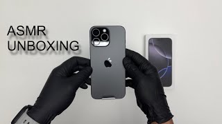 iPhone 16 Pro Max (Black Titanium) ASMR UNBOXING