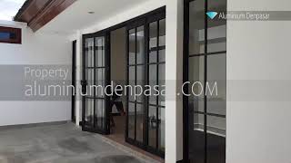 Pintu Sliding Lipat  Aluminium