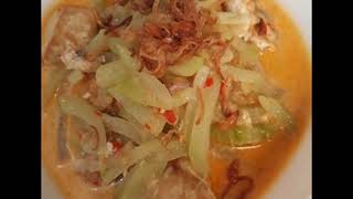 Gurih Dan  Nikmat,,,Resep Lodeh Labu Siam Tahu