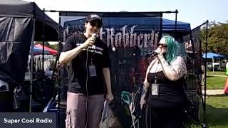 Chatting with Megan from Casket Robbery at Michigan Metal Fest 2023