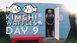 The LUCKY LAKE HOSTEL Tour  || KIMCHI WAFFLES TOUR 2016 || Day 9