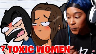 7 Types Of Toxic Women Reaction