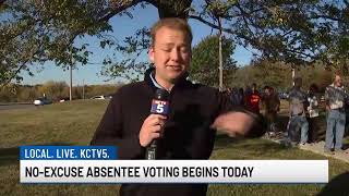 No-excuse absentee voting opens in Missouri