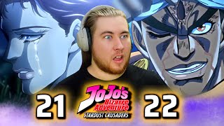 Avdol Is Back Baby! JJBA Part 3 Ep 21 + 22 Reaction