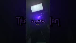 Titan TV Man VS Titan Speaker Man | #skibiditoilet #1v1