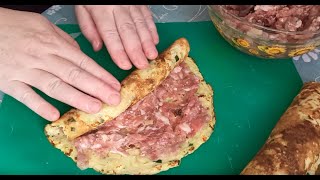 КОЛБАСА ИЗ КАБАЧКОВ: просто закрутите фарш (быстрый и вкусный ужин)