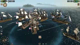 Admiral Mattsoy's MASSIVE British Fleet breaks enemy blockade!!! The Pirate: Caribbean Hunt