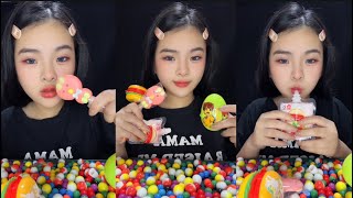 Sweet Candy Snacks P89 🍭🌈🍫🎉#sweet #candy #snacks #asmr #mukbanging