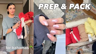 PACK & PREP FOR THE BAHAMAS | nails, HUGE frankie’s bikini + free people haul