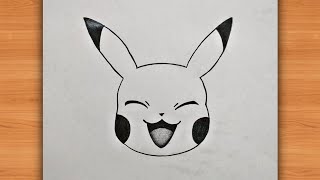 Pikachu drawing | Drawing for beginners| Easy drawing tutorial | how to draw Pokemon