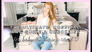 The Ultimate Hospital Bag Guide Checklist From A Mom of 2 Under 2  During Covid 19