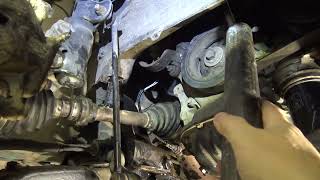 How to replace Drive Belt Toyota RAV4 VVTi engines. Years 2000 to 2010