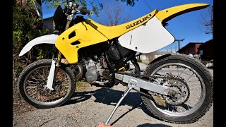 Suzuki RMX250 SJ13A Testing...