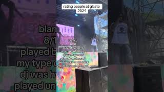 rating people at glastonbury 2024 #glasto #glastonbury #glastonburyfestival #coldplay #sza #blanco