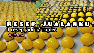 IDE JUALAN || 1 RESEP JADI 17 TOPLES NASTAR KEJU & NASTAR KLASIK Ngeprul  @arlianachannel8416