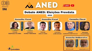 Debate ANED: eleições Prevdata 2022