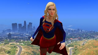 Playing As SUPERGIRL!! In GTA 5