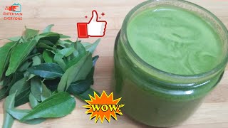 Curry leaves juice/ முடி வளர ,உடல் எடை குறைக்க எளிமையான வழி/organic food/entertain everyone