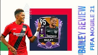 Europa league Leon Bailey Review(Fifa mobile 2)