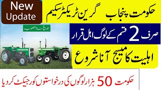 Only two types of people are eligible for the Green Tractor Scheme in Punjab | Latest Updates