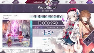 ［Arcaea Lanota Collab Pack］Protoflicker Future 9 Pure Memory (Max-52) 10000990pts