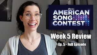 ASC Week 5: The last week of songs!