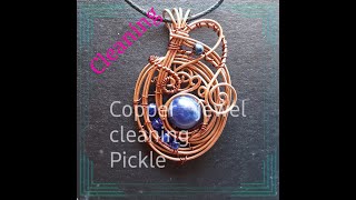 Copper Jewelry wire Cleaning Pickle Mix DIY