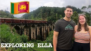 THE WORLD'S BEST TRAIN JOURNEY?! | Exploring ELLA | Sri Lanka Travel Vlog 🇱🇰