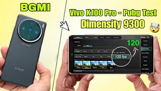 Vivo X100 Pro Pubg Test | Dimensity 9300