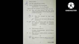 4th semester allied chemistry 2nd year