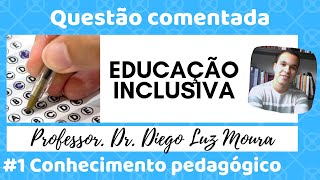 Educação inclusiva_questão comentada de concurso