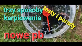 |3 sposoby karpiowania,zasiadka na 3 różnych wodach,polowanie nowe pb.#fish #karpiowanie #wędkarstwo