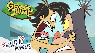 Ape Goes Bananas! 😱 🍌 George of the Jungle | 1 Hour Compilation  | Mega Moments