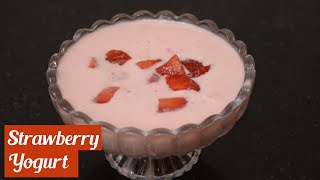 Strawberry Yogurt | Simple Homemade Recipe | MiniByte 01 | Kanchana | Kanch's Cooking