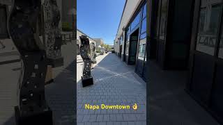 Downtown of napa valley California, city of wine 🍷 #trabel #travelvlog #traveling #vlog #video #vdo