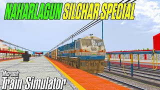 🔥EMD ACTION! 05637 NAHARLAGUN SILCHAR SPECIAL EXPRESS! 🚂💨 - INDIAN TRAIN SIMULATOR LIVE MSTS ACTION!