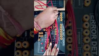 Study of error control using hardware kit(experiment 4 DC)