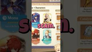 CHRONICLED BANNER IS A SCAM! HERE’S WHY… | #Genshin #GenshinImpact