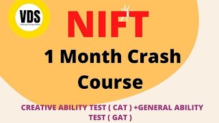 Nift 2022 Crash Course.